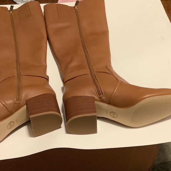 New Carmen Leather Riding Boot size 10 - Picture 5 of 6